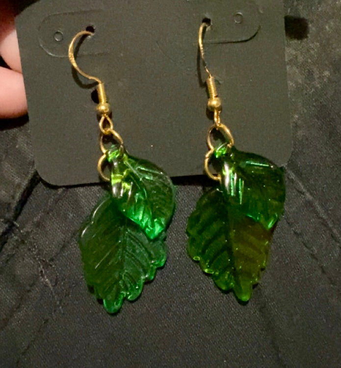 Jungle Leaf Earrings