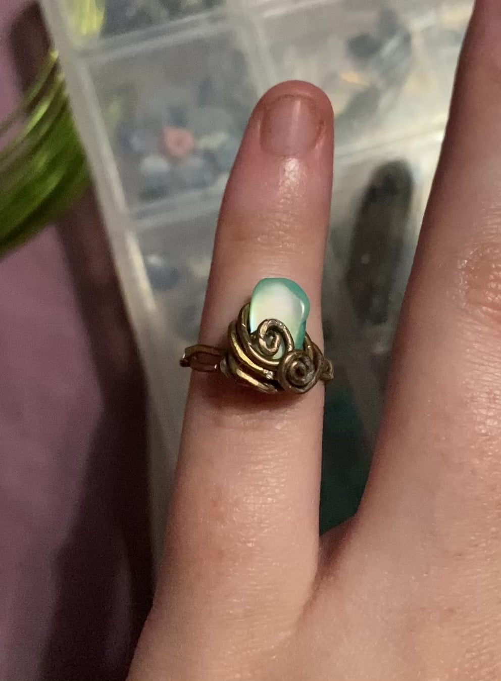 Alantis Water Wire Ring